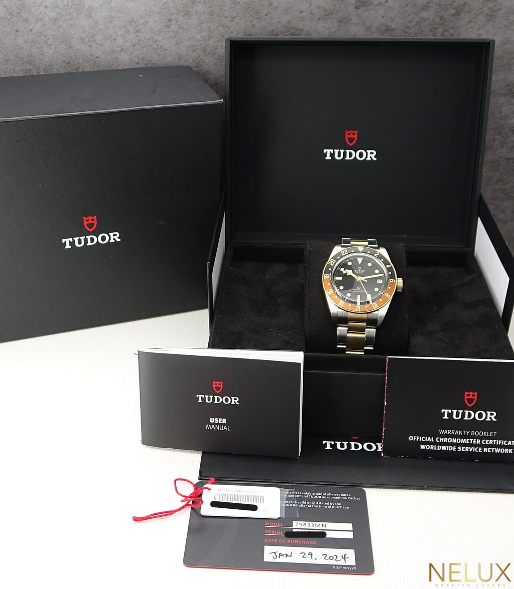 2024 Tudor Black Bay GMT Two-Tone – Ref. 79833MN – Full Set