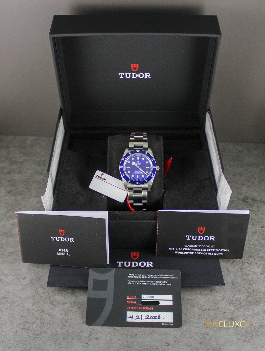 NEW RELEASE 2026 Tudor Black Bay 54 Blue Dial 79000B Full Set