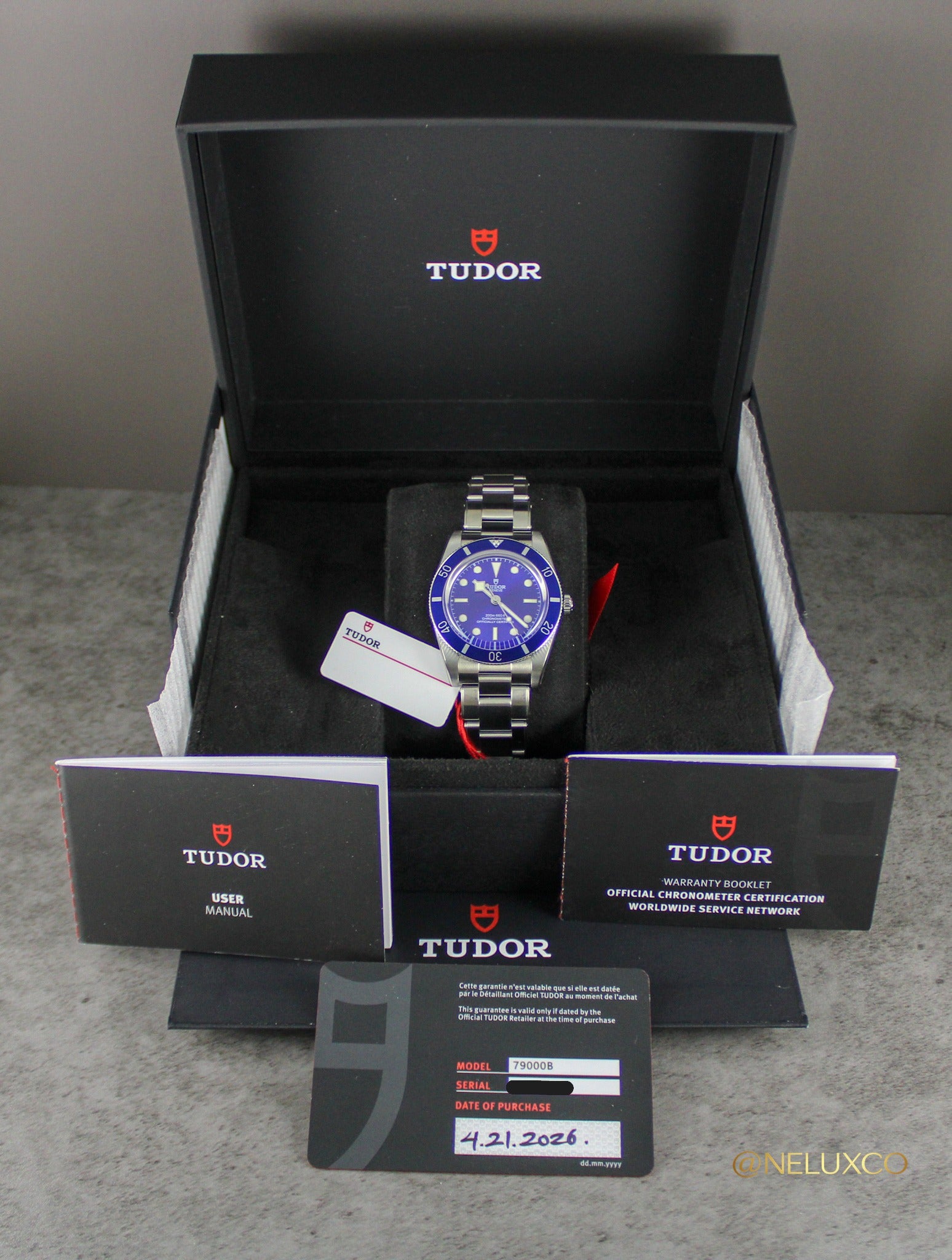 NEW RELEASE 2026 Tudor Black Bay 54 Blue Dial 79000B Full Set