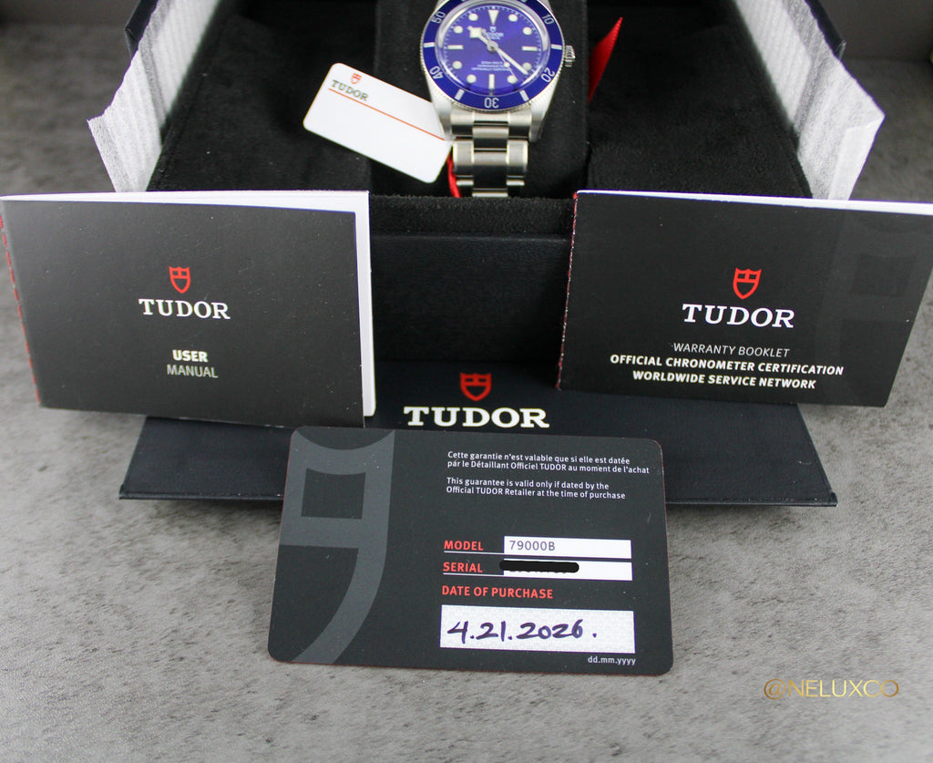 NEW RELEASE 2026 Tudor Black Bay 54 Blue Dial 79000B Full Set