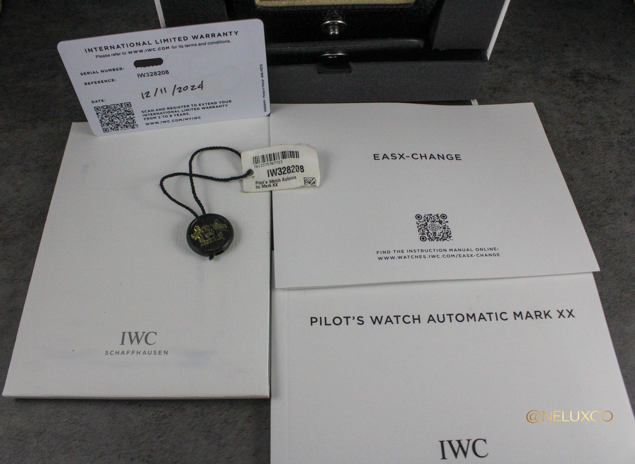 2024 IWC Pilot's Watch Mark XX IW328208 White Dial Full Set