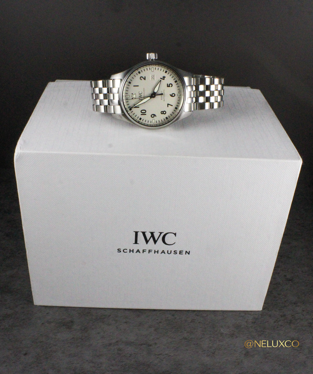 2024 IWC Pilot's Watch Mark XX IW328208 White Dial Full Set