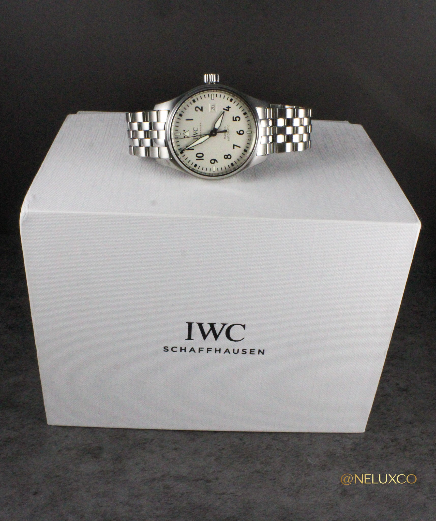 2024 IWC Pilot's Watch Mark XX IW328208 White Dial Full Set