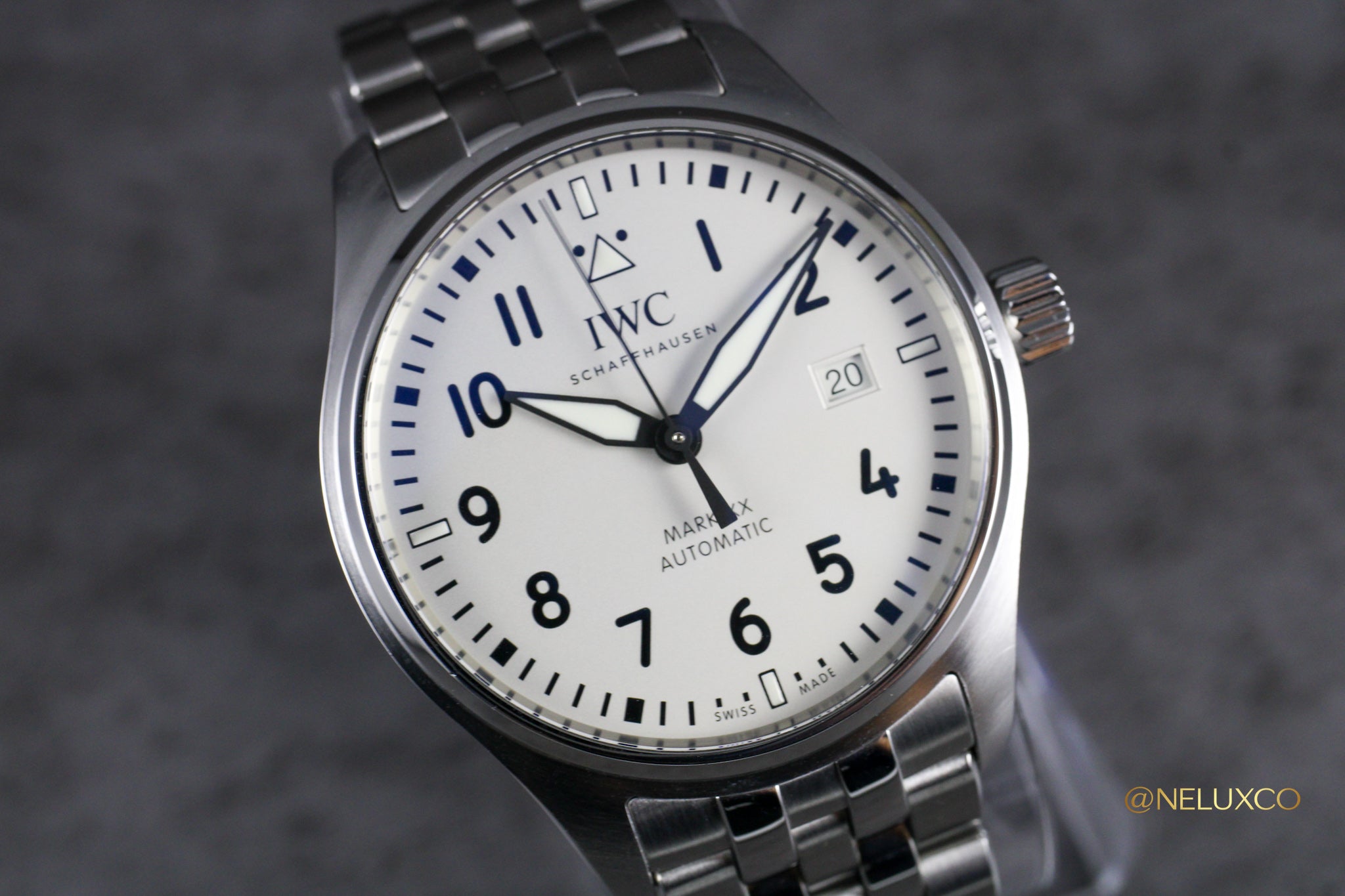 2024 IWC Pilot's Watch Mark XX IW328208 White Dial Full Set