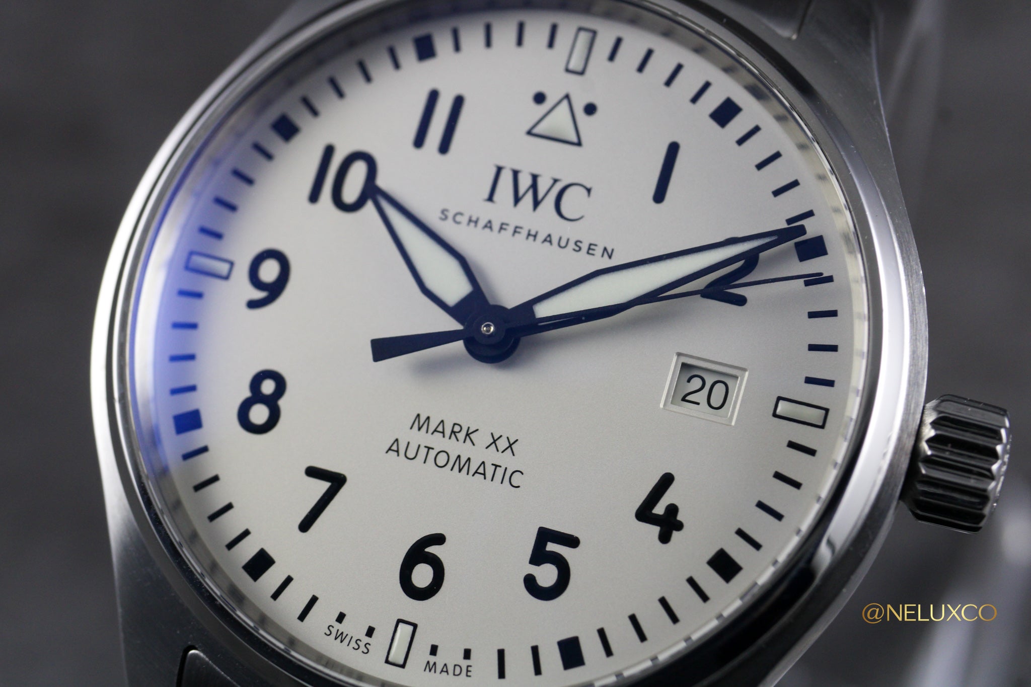 2024 IWC Pilot's Watch Mark XX IW328208 White Dial Full Set