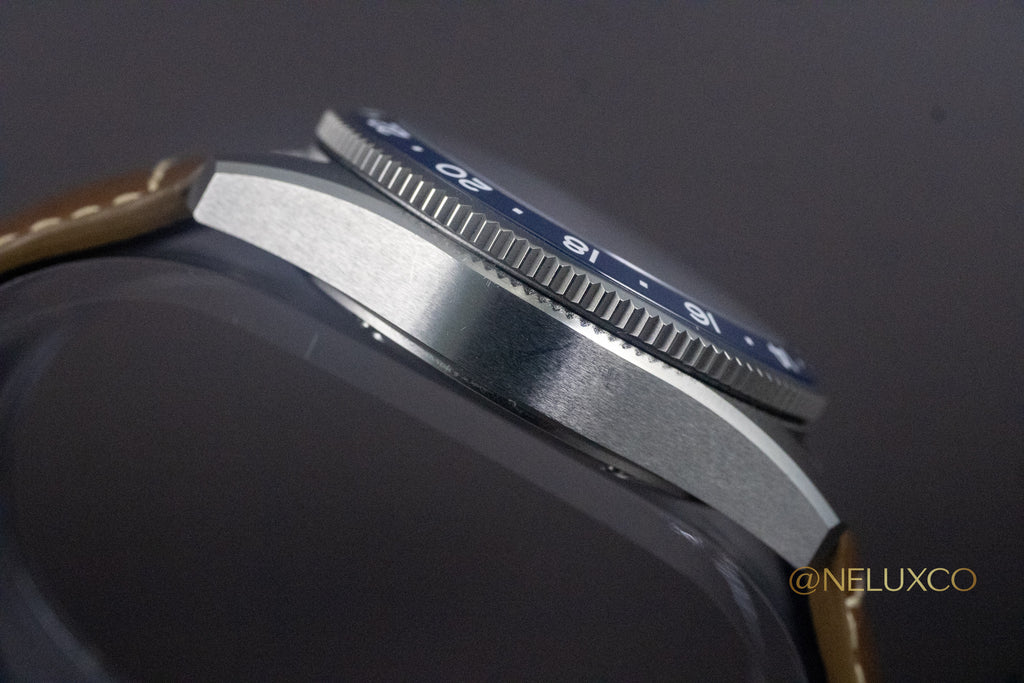 Longines Zulu Time Blue Dial on Leather L3.802.4.93.2 Complete Open Date