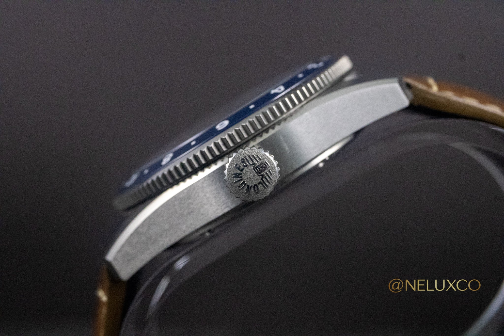 Longines Zulu Time Blue Dial on Leather L3.802.4.93.2 Complete Open Date