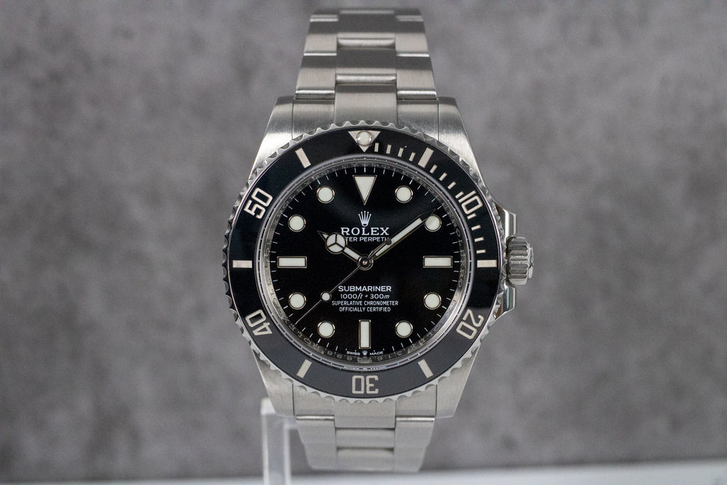 2021 Rolex Submariner No Date 124060 Full Set