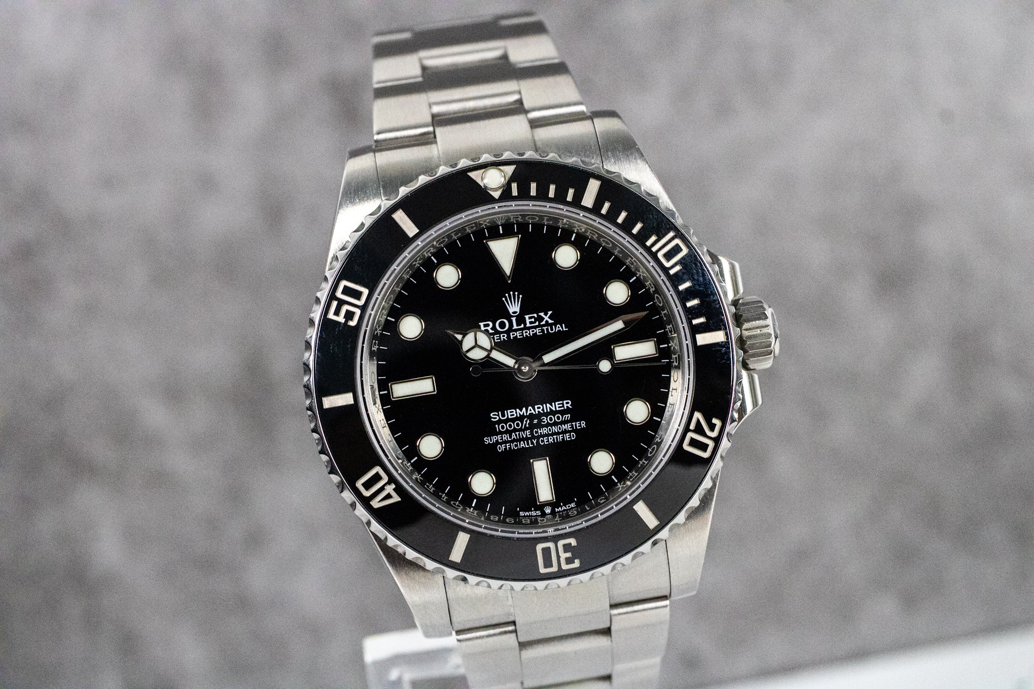 2021 Rolex Submariner No Date 124060 Full Set