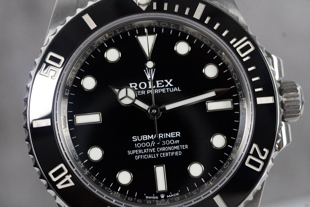 2021 Rolex Submariner No Date 124060 Full Set