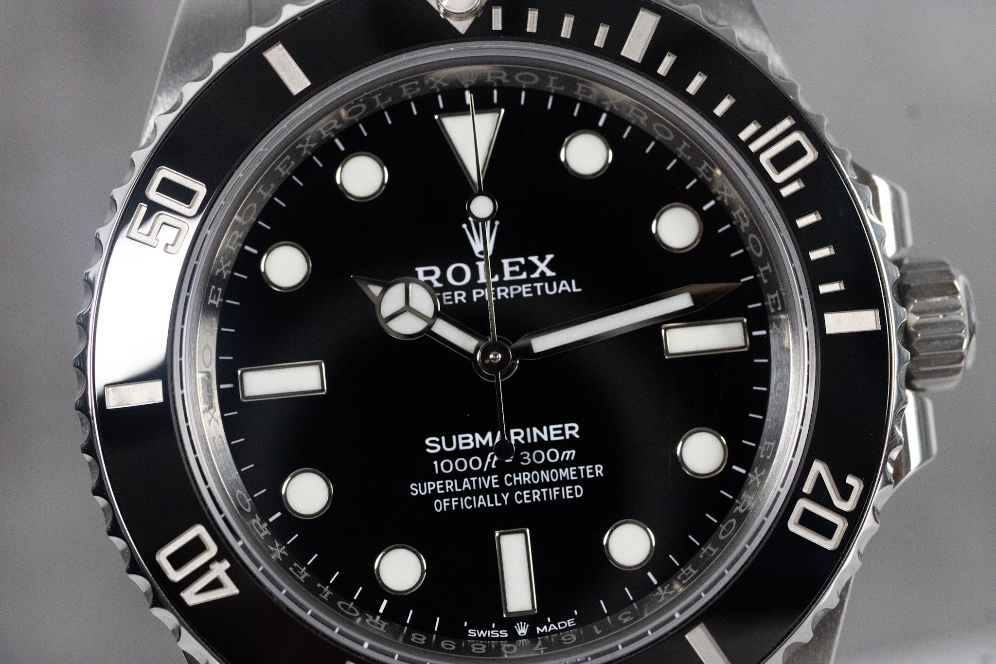 2021 Rolex Submariner No Date 124060 Full Set