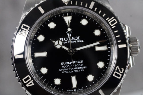 2021 Rolex Submariner No Date 124060 Full Set