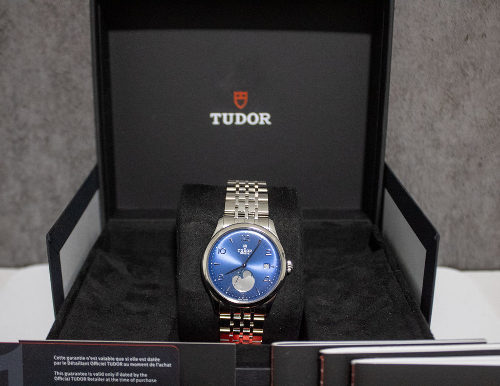 2026 Tudor 1926 Luna Automatic Moon Phase Blue Dial M91560-0002 Full Set