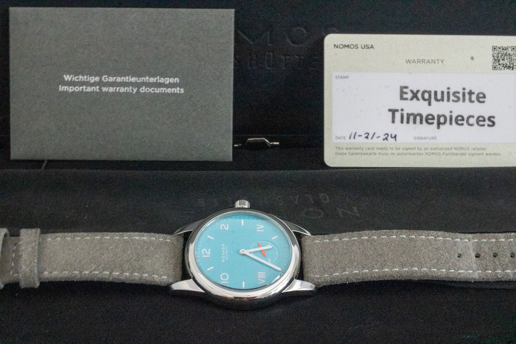 2024 Nomos Club Campus Endless Blue 717 36mm Full Set