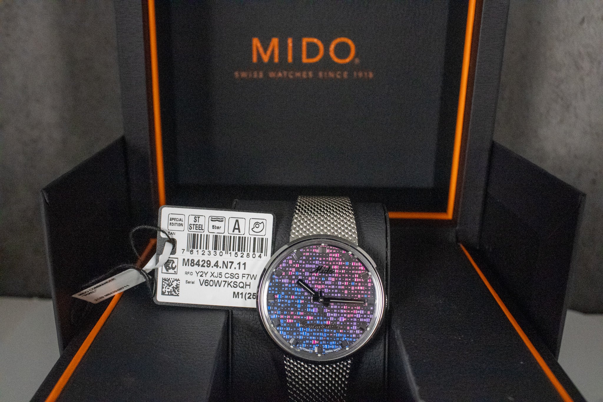 2025 MIDO Commander 1959 M8429.4.N7.11 Full Set