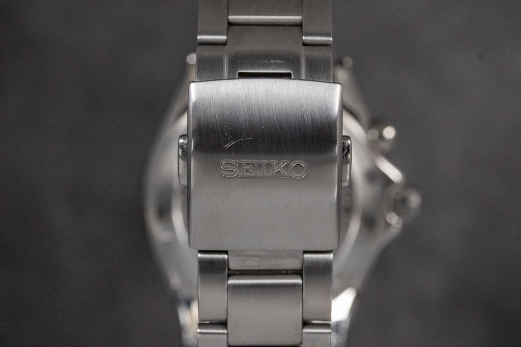Seiko Prospex Alpinist SPB117 Black Dial + Leather Strap