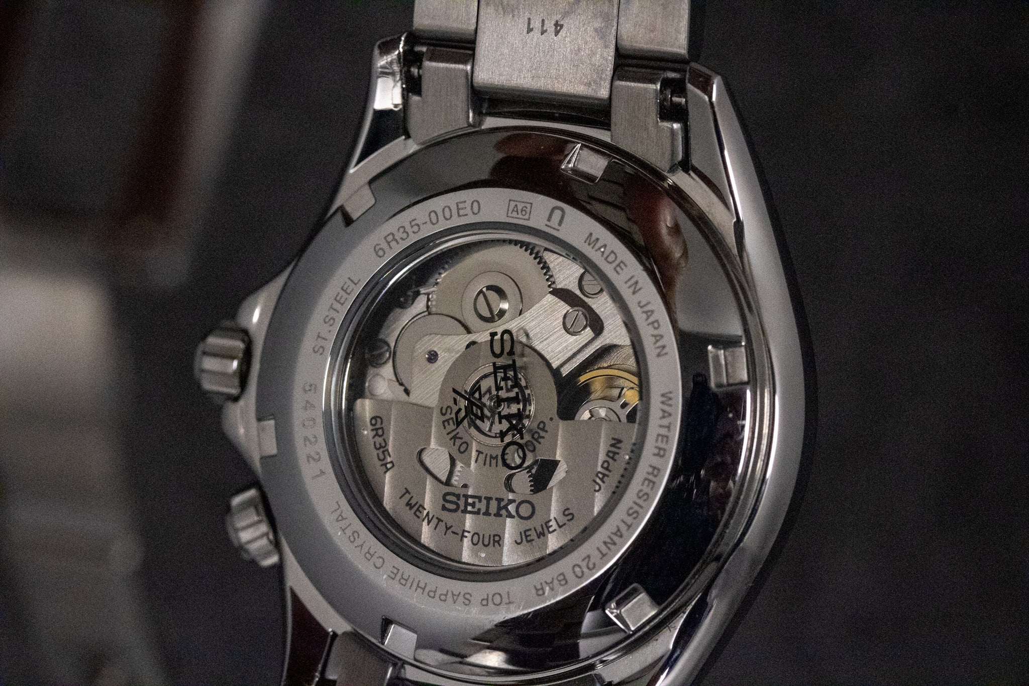 Seiko Prospex Alpinist SPB117 Black Dial + Leather Strap