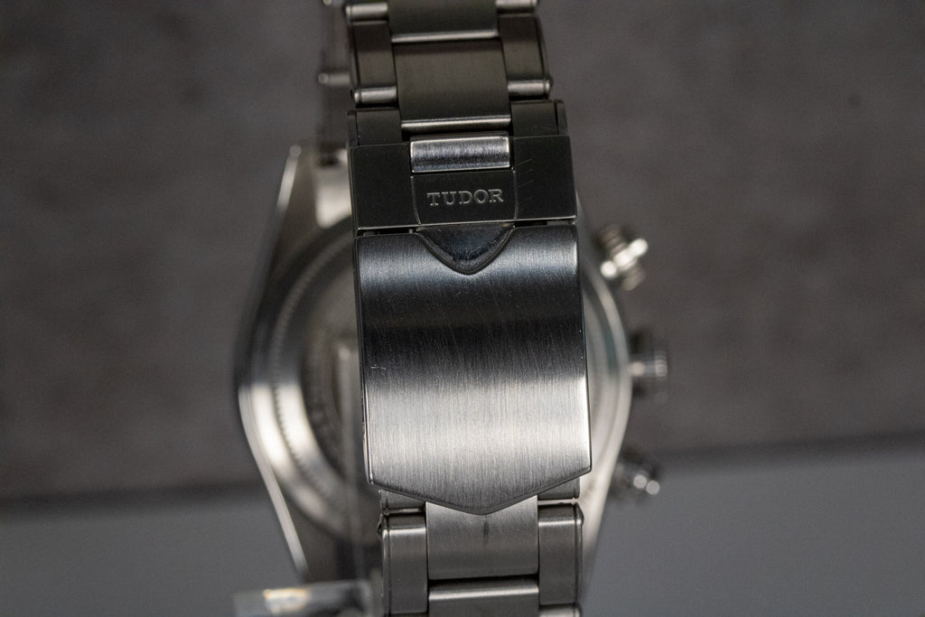2024 Tudor Black Bay Chronograph 79360N White Dial Panda + Rubber Strap
