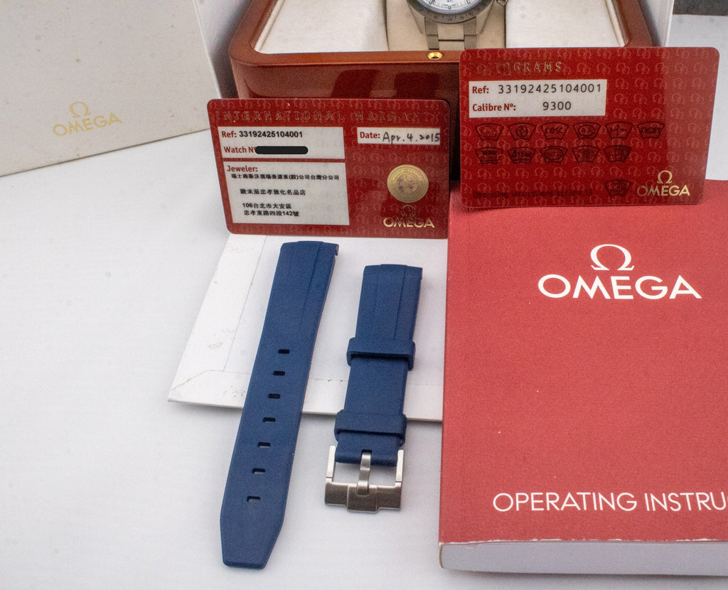 2015 Omega Speedmaster '57 Titanium White Dial 331.90.42.51.04.001 Full Set