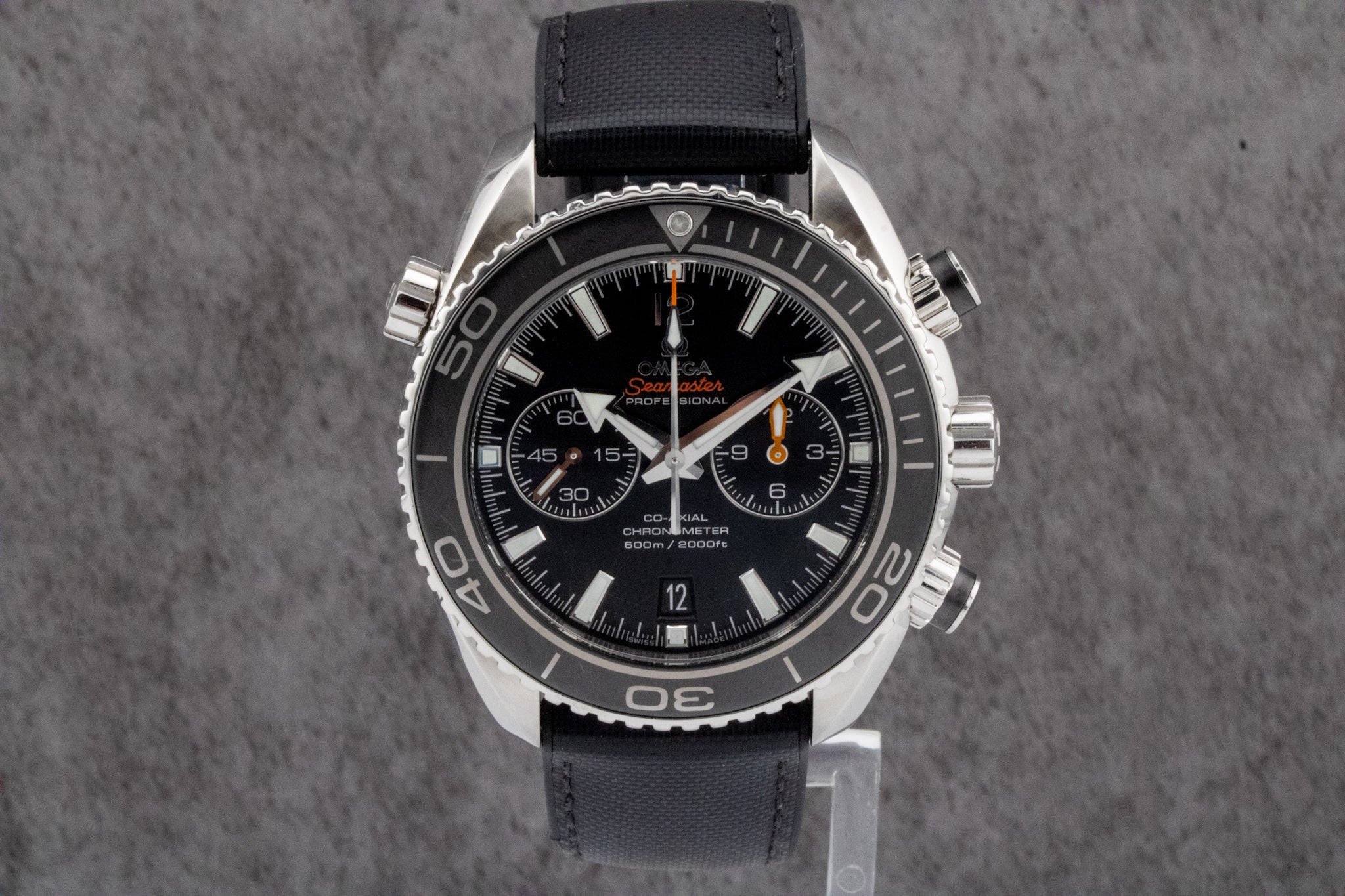 Omega Seamaster Planet Ocean Chronograph 232.30.46.51.01.003 Fresh Omega Service