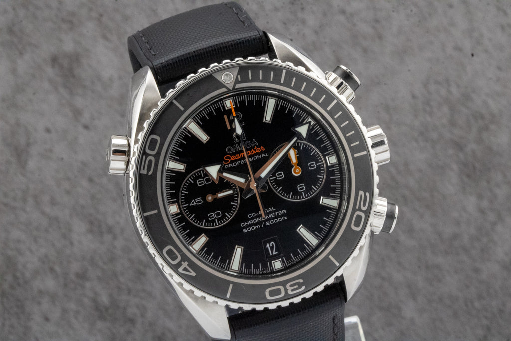 Omega Seamaster Planet Ocean Chronograph 232.30.46.51.01.003 Fresh Omega Service