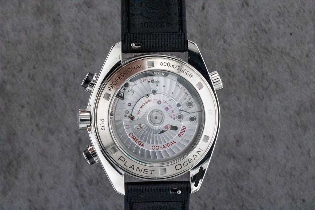 Omega Seamaster Planet Ocean Chronograph 232.30.46.51.01.003 Fresh Omega Service