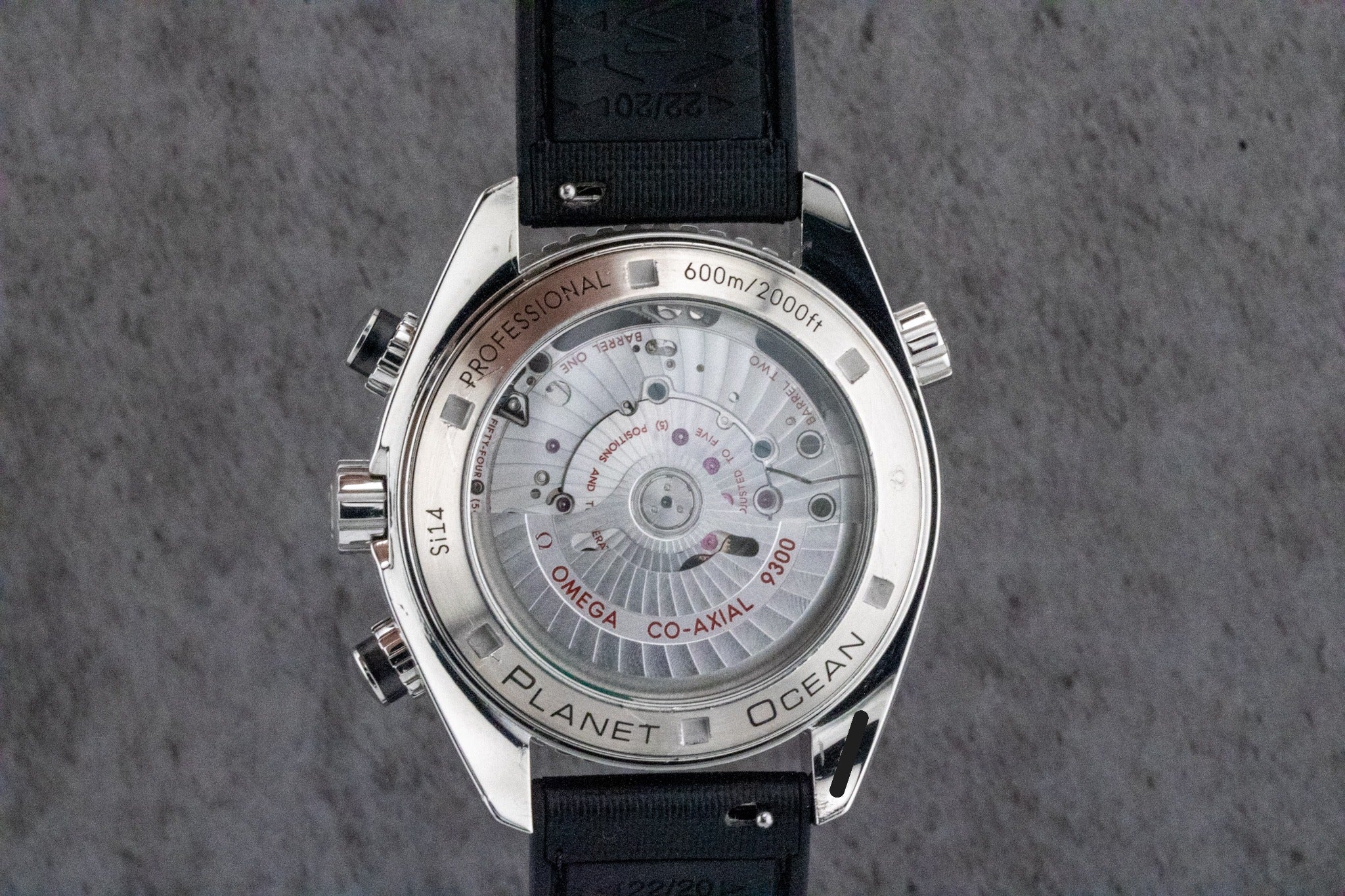 Omega Seamaster Planet Ocean Chronograph 232.30.46.51.01.003 Fresh Omega Service