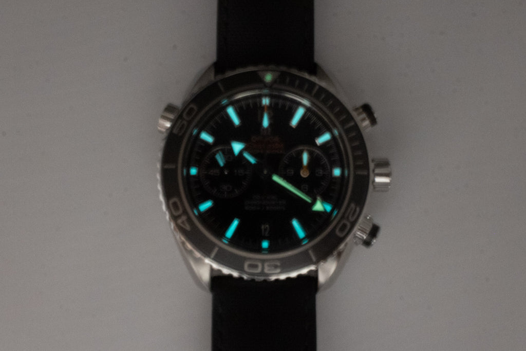 Omega Seamaster Planet Ocean Chronograph 232.30.46.51.01.003 Fresh Omega Service