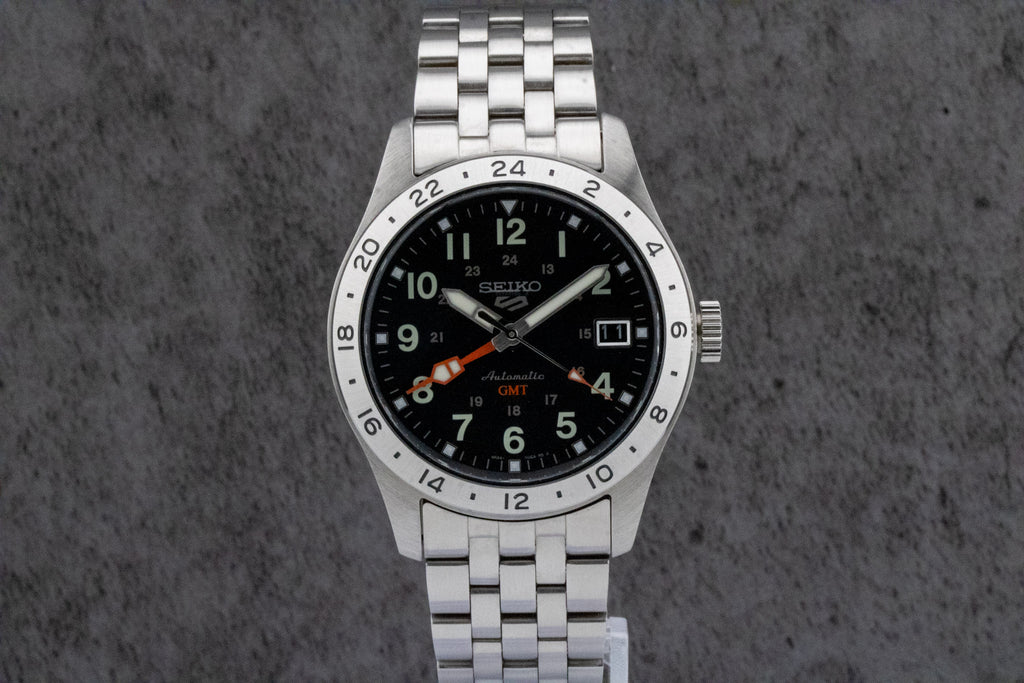 2025 Seiko 5 Sports Field GMT SSK023 Full Set