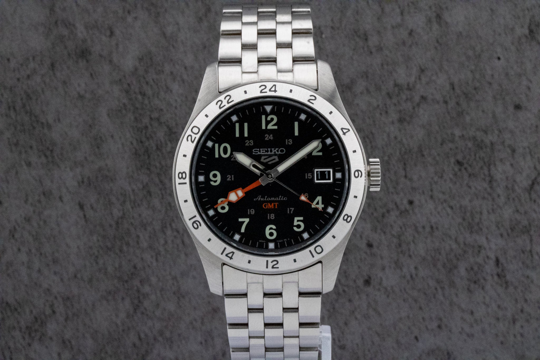 2025 Seiko 5 Sports Field GMT SSK023 Full Set