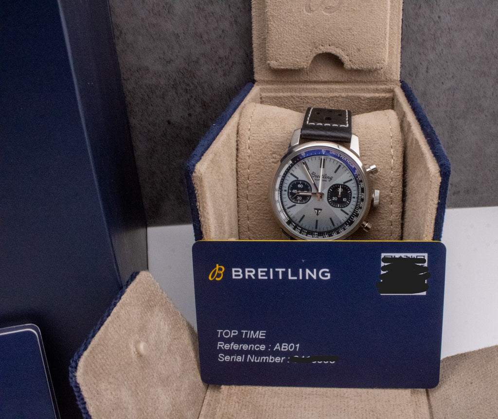 5/2026 Breitling Top Time B01 Triumph AB01764A1C1X1 Full Set