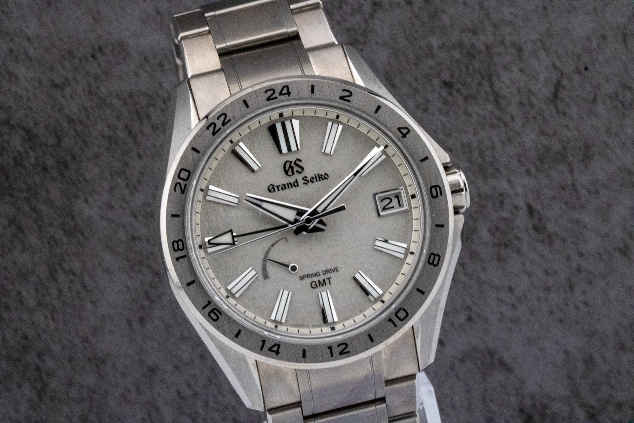 2023 Grand Seiko Evolution 9 Spring Drive GMT SBGE285 Full Set