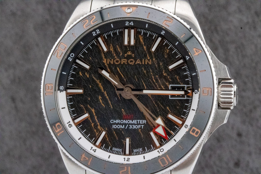 2024 NORQAIN Adventure NEVEREST GMT Glacier 41mm N1100.22S02.G01 Full Set