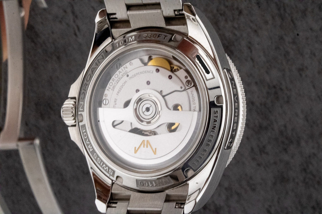 2024 NORQAIN Adventure NEVEREST GMT Glacier 41mm N1100.22S02.G01 Full Set