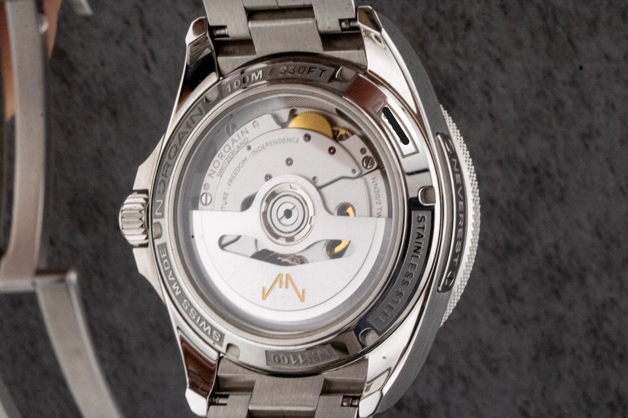 2024 NORQAIN Adventure NEVEREST GMT Glacier 41mm N1100.22S02.G01 Full Set