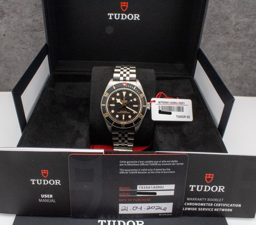 2026 Tudor Black Bay 58 7939A1A0NU 5-Link Bracelet Full Set