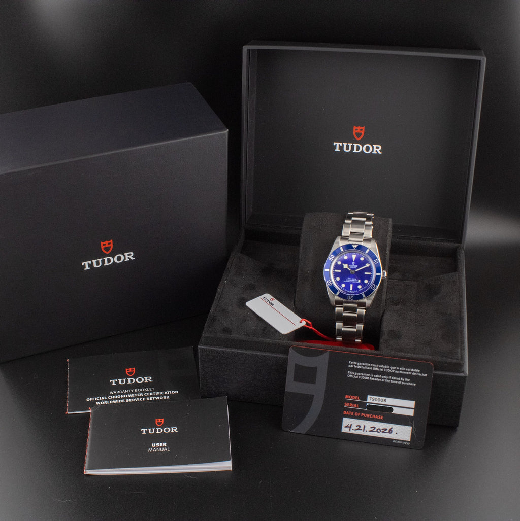 2026 Tudor Black Bay 54 Blue Dial 79000B Full Set BNIB