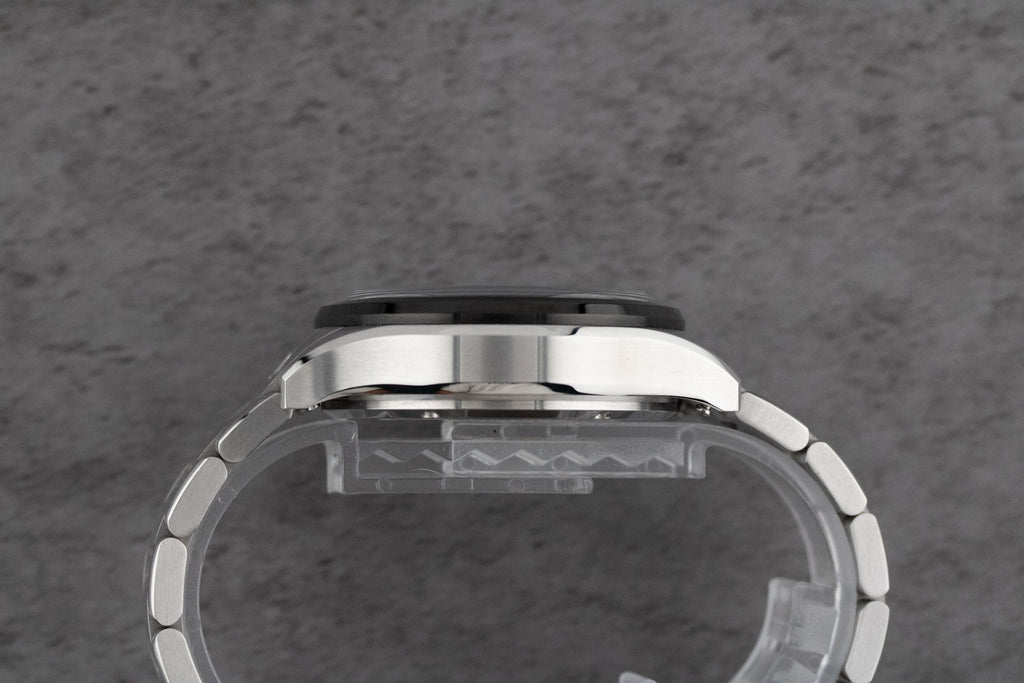 Henry Archer Vektor White Dial on Steel Tidslinje Complete