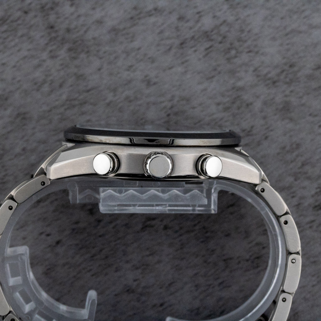 Citizen Tsuki-yomi A-T Moon Phase Purple Dial on Titanium BY1018-80X Complete Open Date