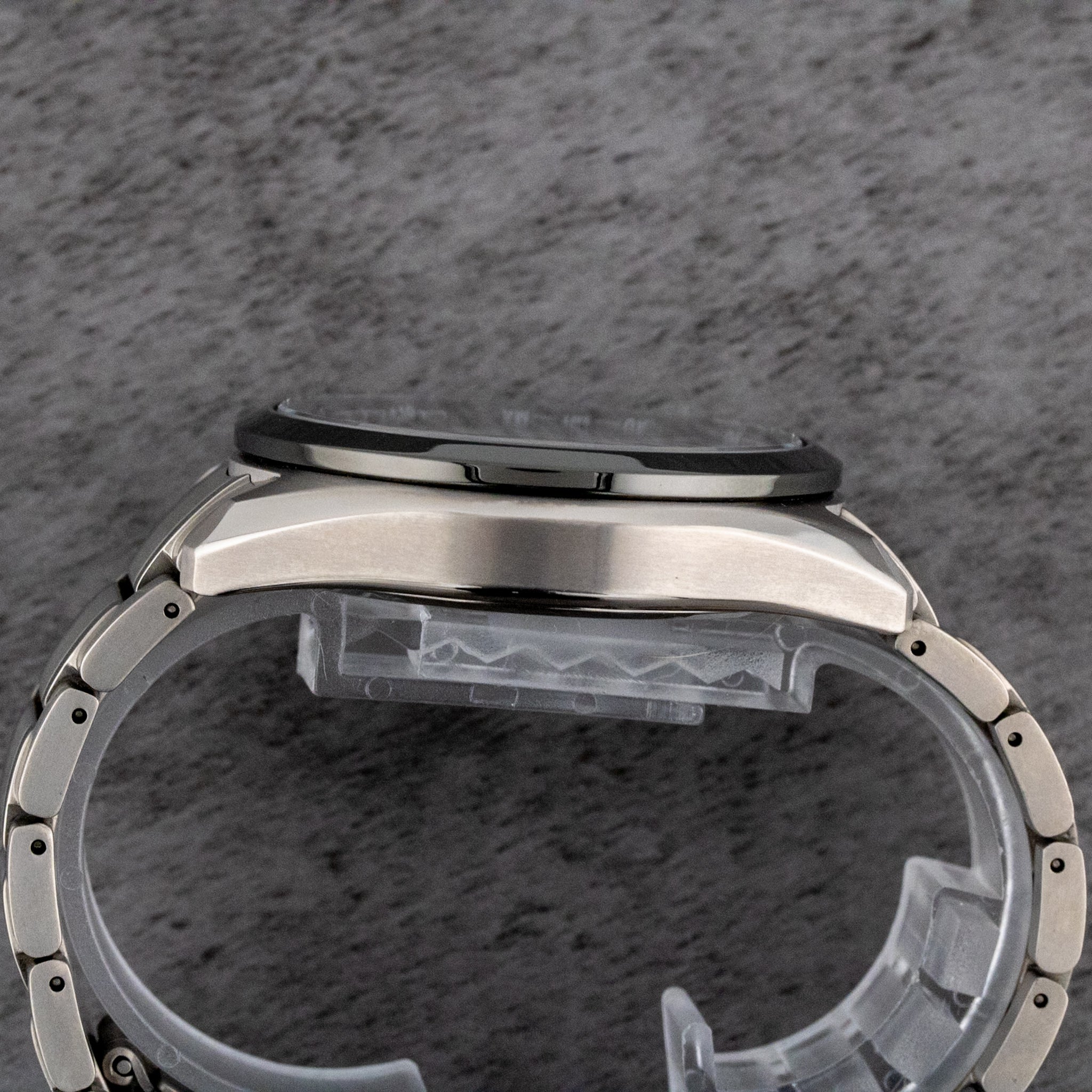 Citizen Tsuki-yomi A-T Moon Phase Purple Dial on Titanium BY1018-80X Complete Open Date