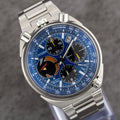 Citizen Promaster Tsuno Chrono Racer Blue Dial on Stainless Steel AV0070-57L with Box