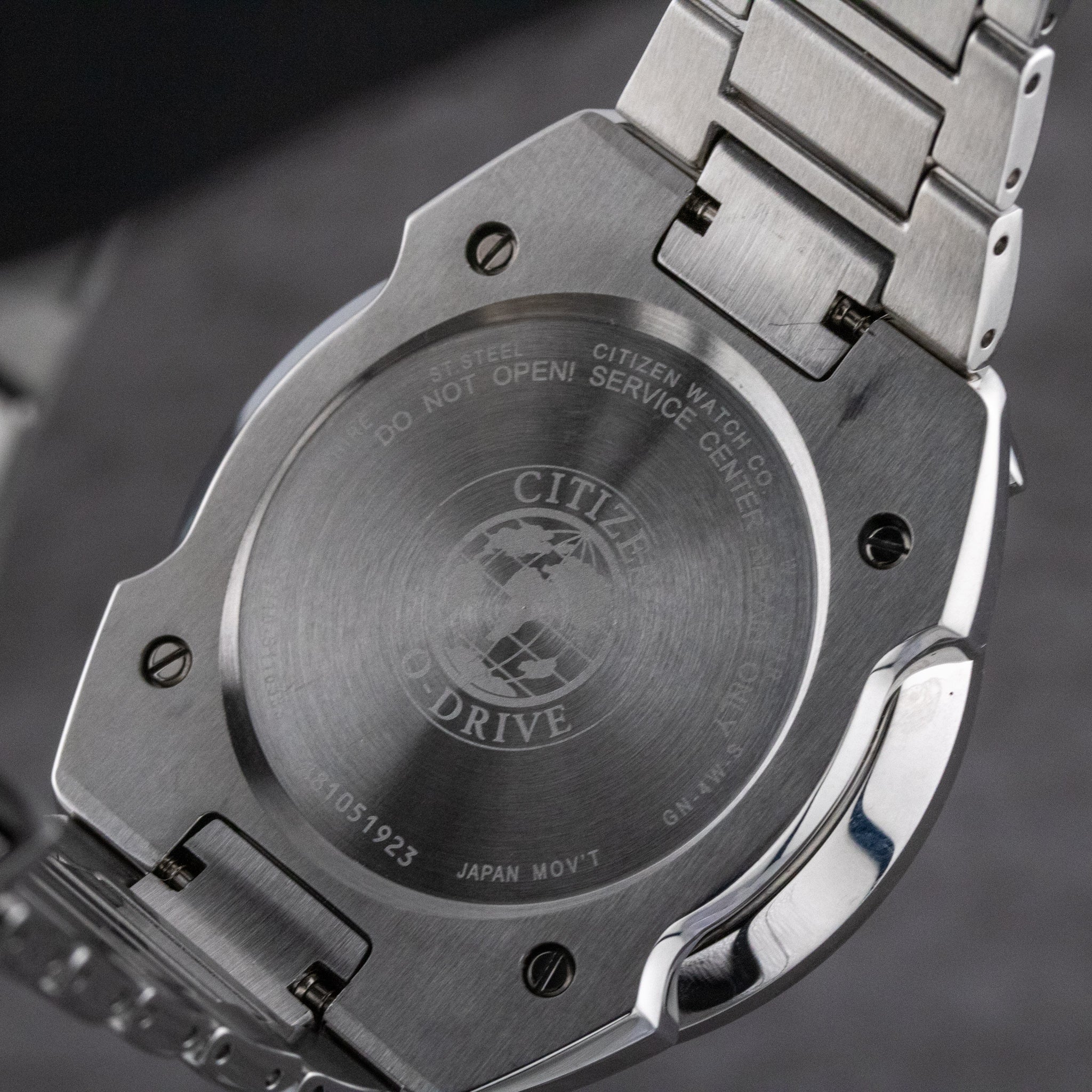 Citizen Promaster Tsuno Chrono Racer Blue Dial on Stainless Steel AV0070-57L with Box