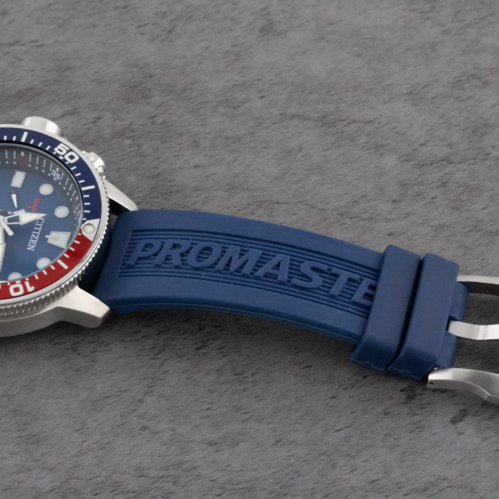 Citizen Promaster Aqualand Blue Dial on Rubber BN2038-01L Complete