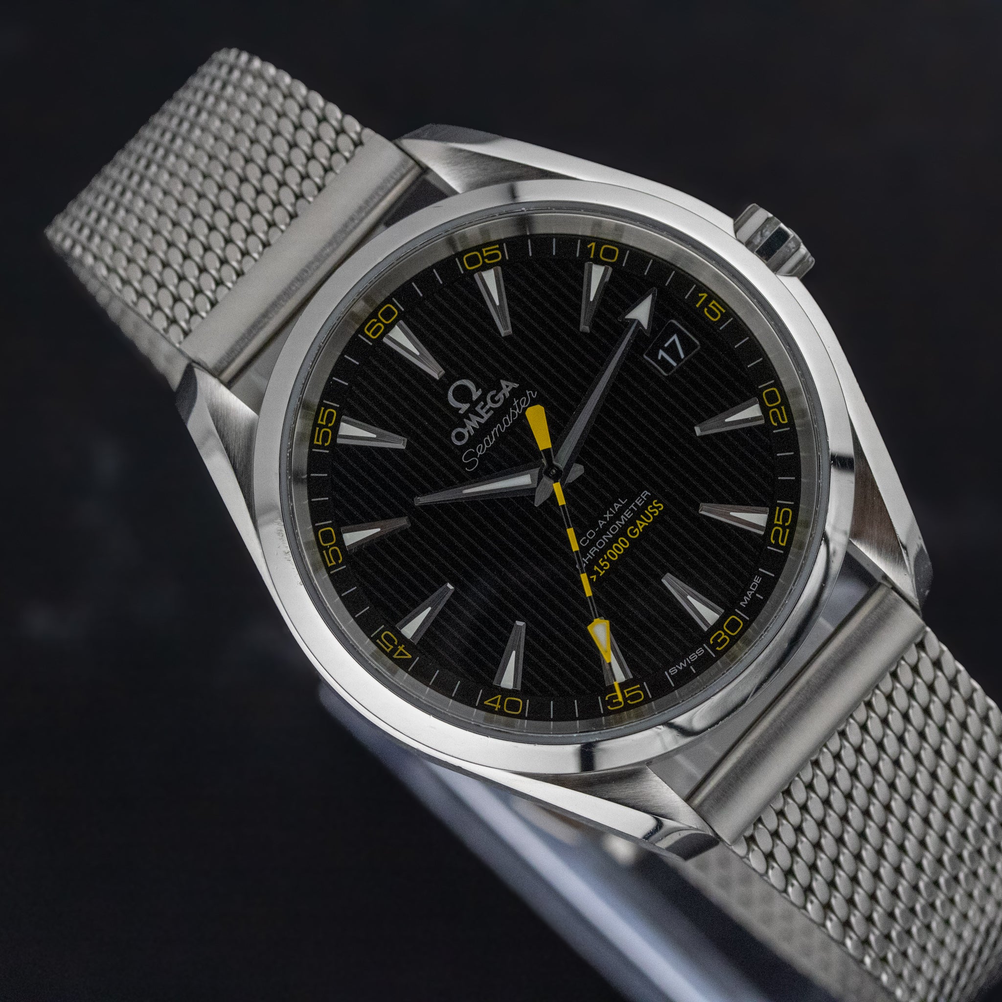 Omega Seamaster Aqua Terra >15,000 Gauss "Bumblebee" 231.12.42.21.01.001 Full Set