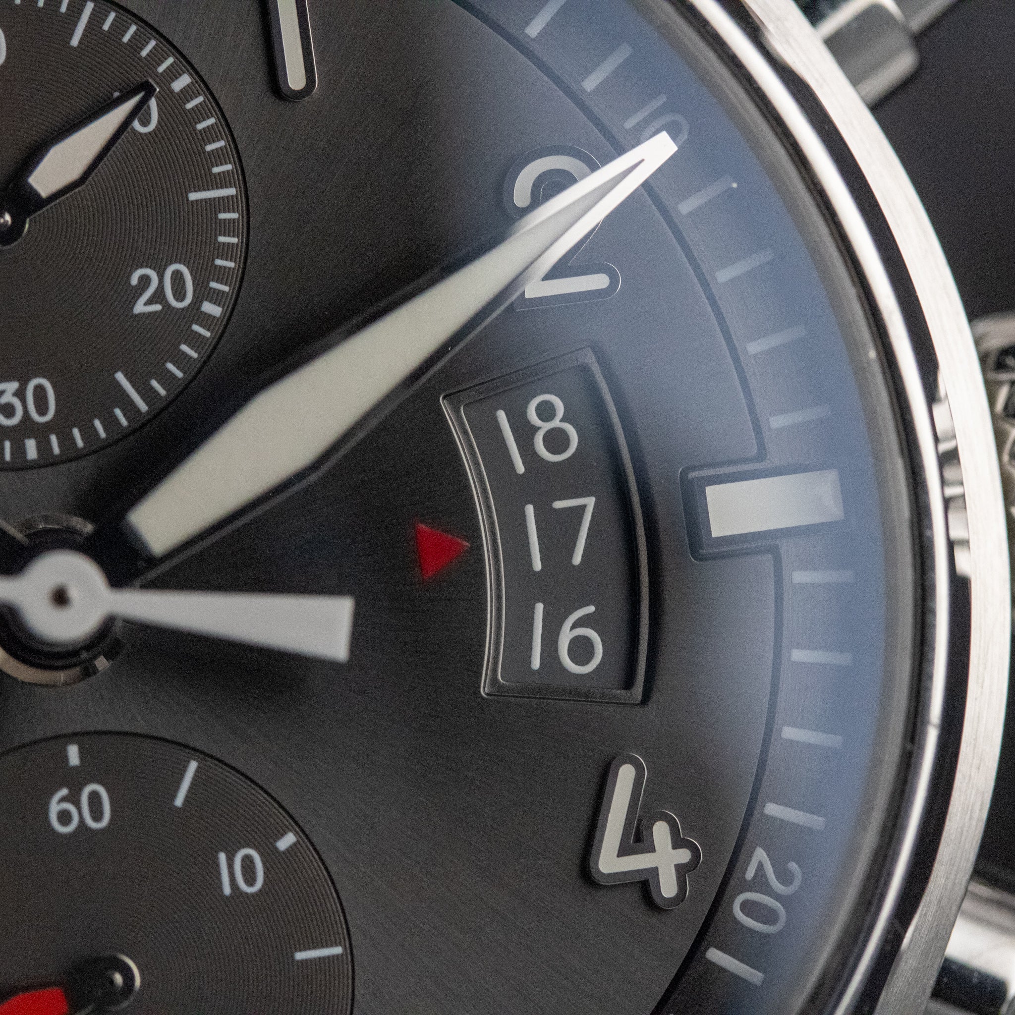 IWC Pilot's Watch Spitfire Chronograph Gray Dial on Bracelet IW387804