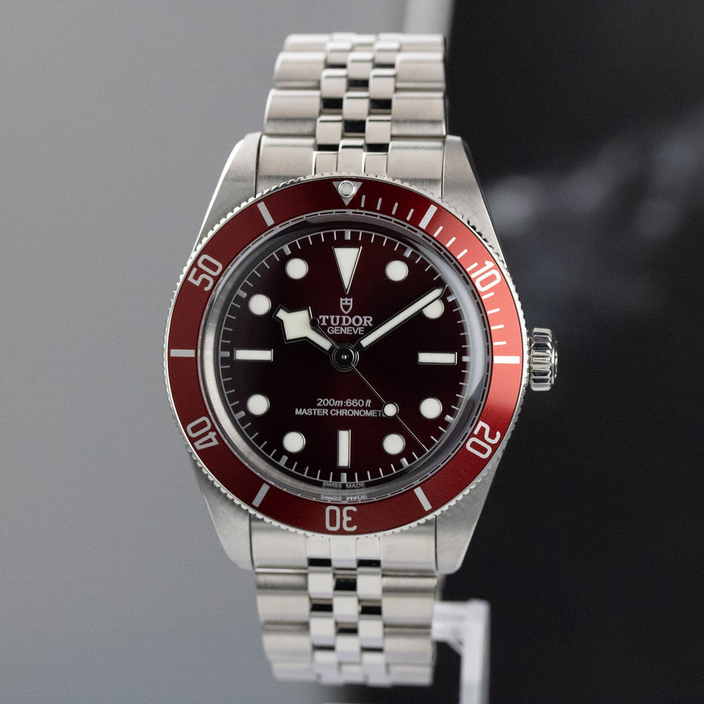 Tudor Black Bay 58 Burgundy Dial on Stainless Steel M7939A1A0RU-0001 Complete 2025