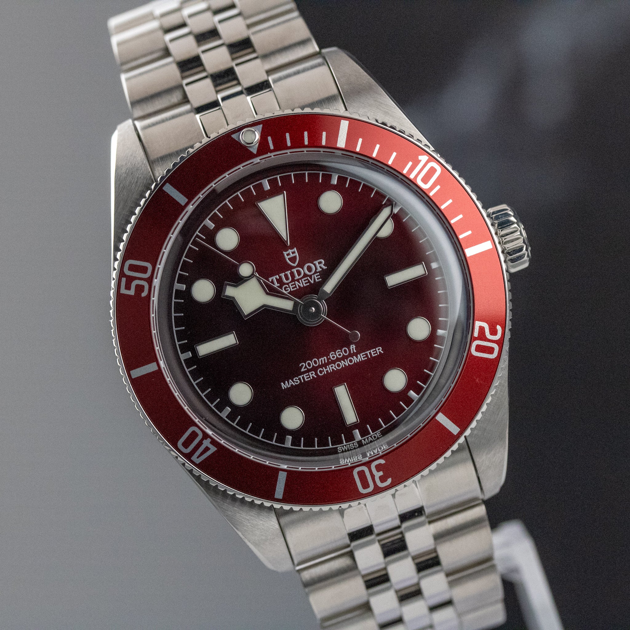 Tudor Black Bay 58 Burgundy Dial on Stainless Steel M7939A1A0RU-0001 Complete 2025