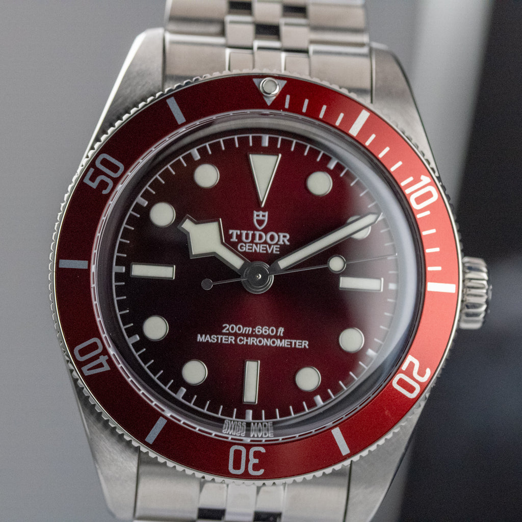Tudor Black Bay 58 Burgundy Dial on Stainless Steel M7939A1A0RU-0001 Complete 2025