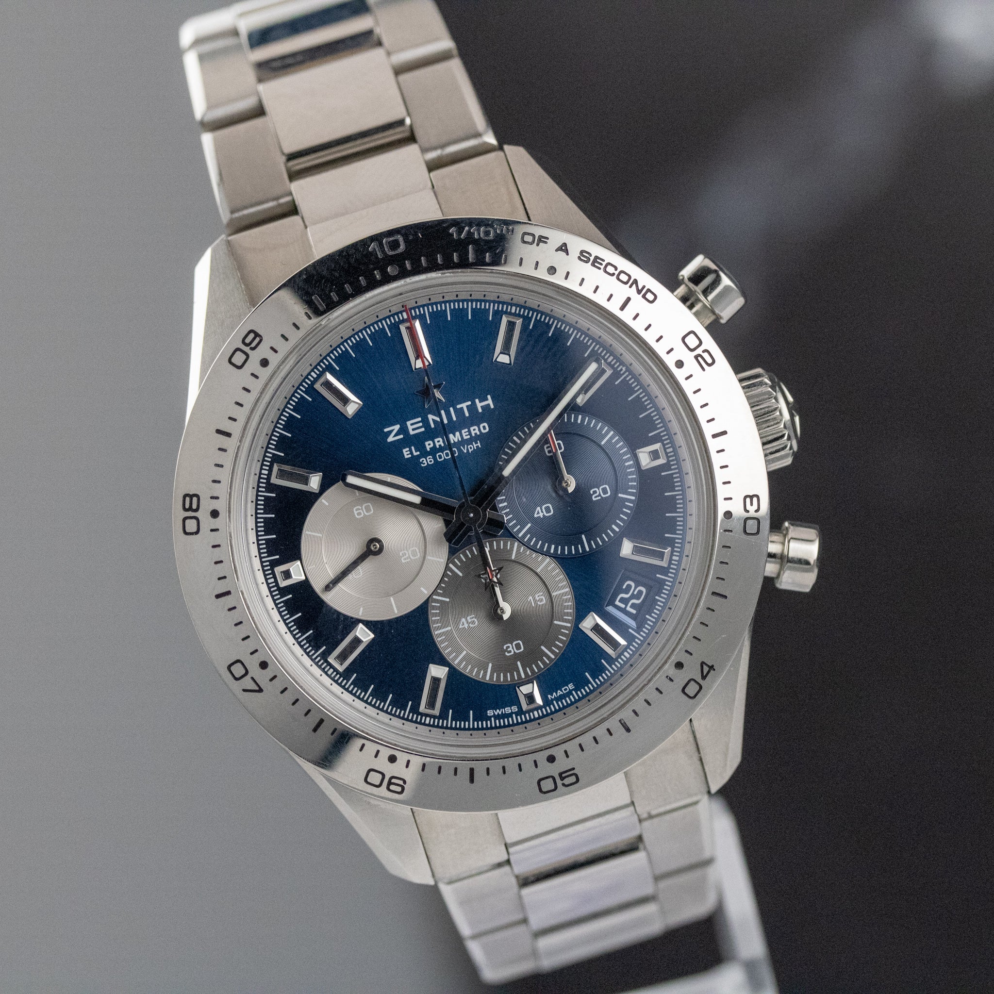 Zenith Chronomaster Sport Blue Dial on Bracelet 03.3114.3600/51.M3100 2024