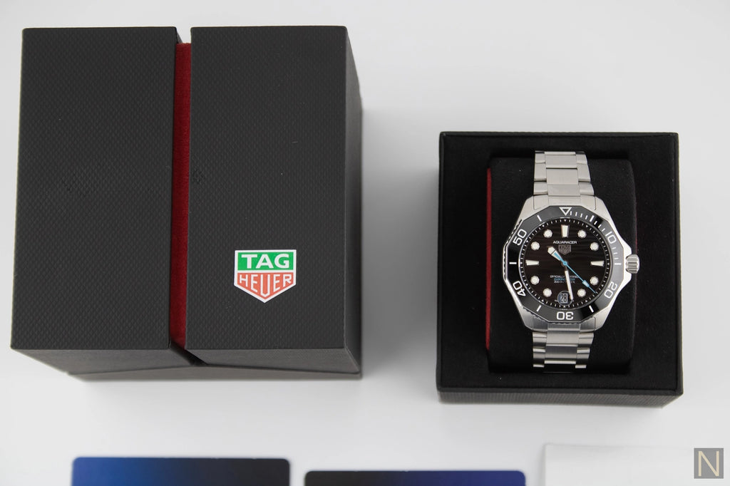 Tag Heuer Aquaracer Professional 300 Date Automatic Black Dial on Bracelet WBP5110.BA0013